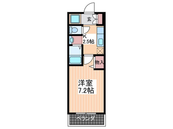 ライブコープ矢野の物件間取画像